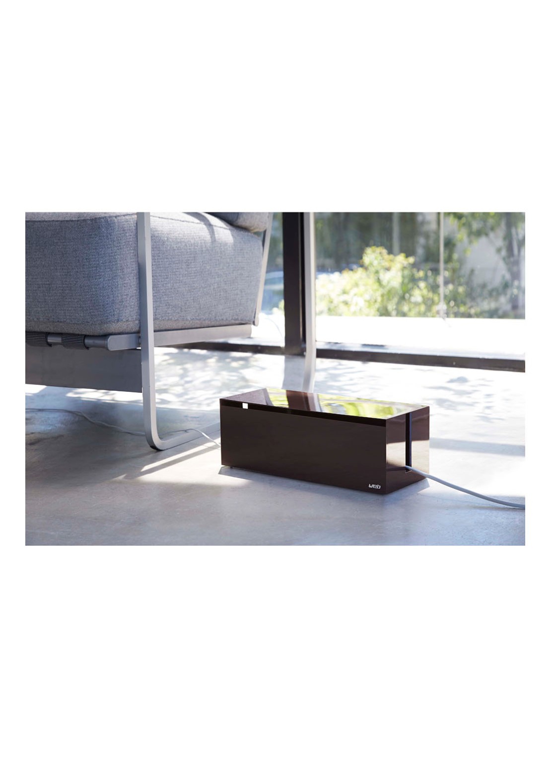 Yamazaki Web kabelbox  - detail 5 zwart