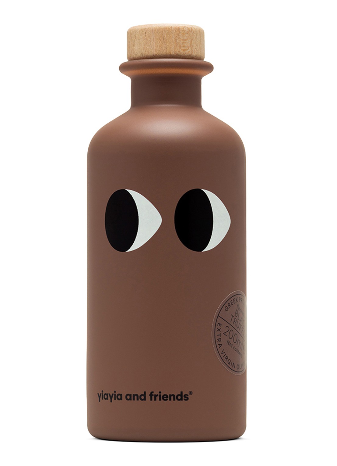 yiayia and friends Infused Truffle Extra Vierge olijfolie 200 ml - voorkant 2 undefined