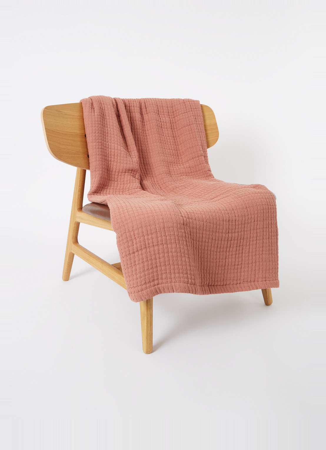 Yumeko Bedsprei van katoen 200 x 220 cm - voorkant 3 koper