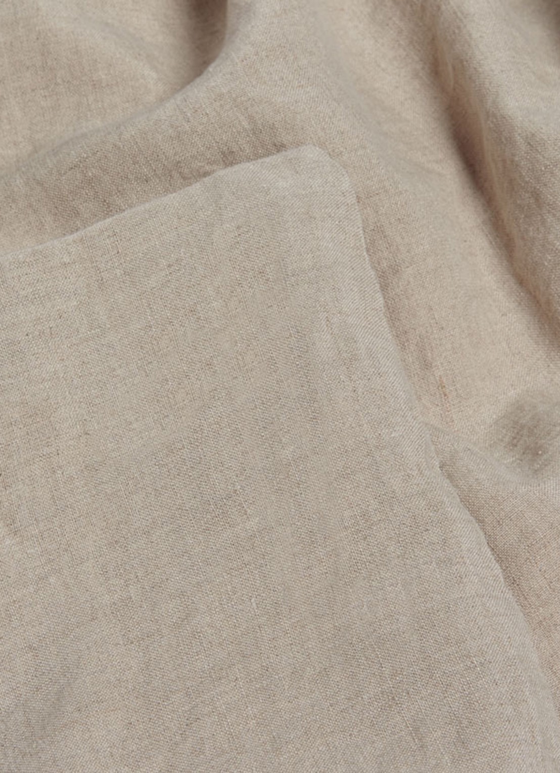 Yumeko Dekbedovertrekset van gewassen linnen - inclusief kussenslopen - detail 7 beige