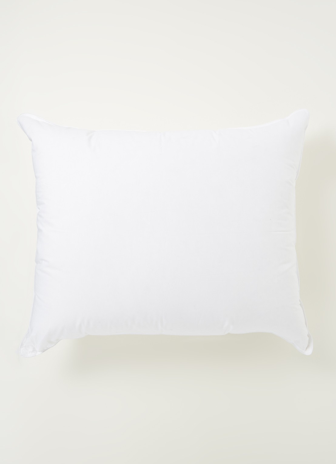 Yumeko Medium hoofdkussen met donsvulling 60 x 70 cm - voorkant 2 wit