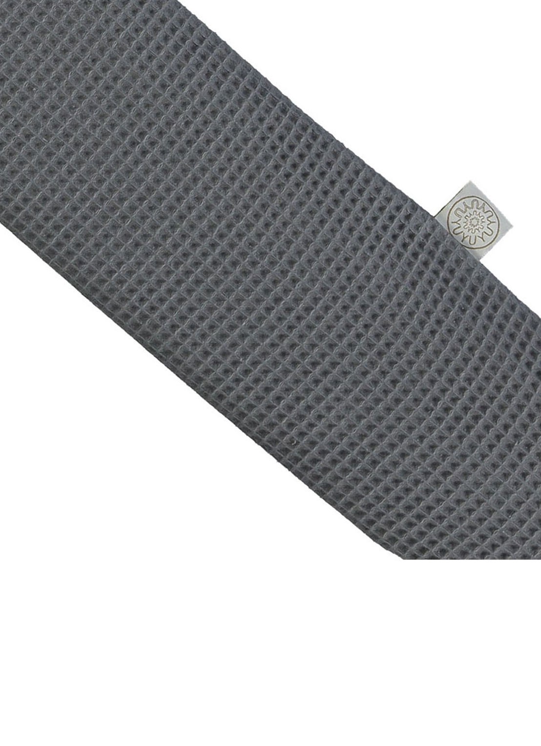 Yuyu Kruik met hoes van wafelkatoen - detail 3 donkergrijs