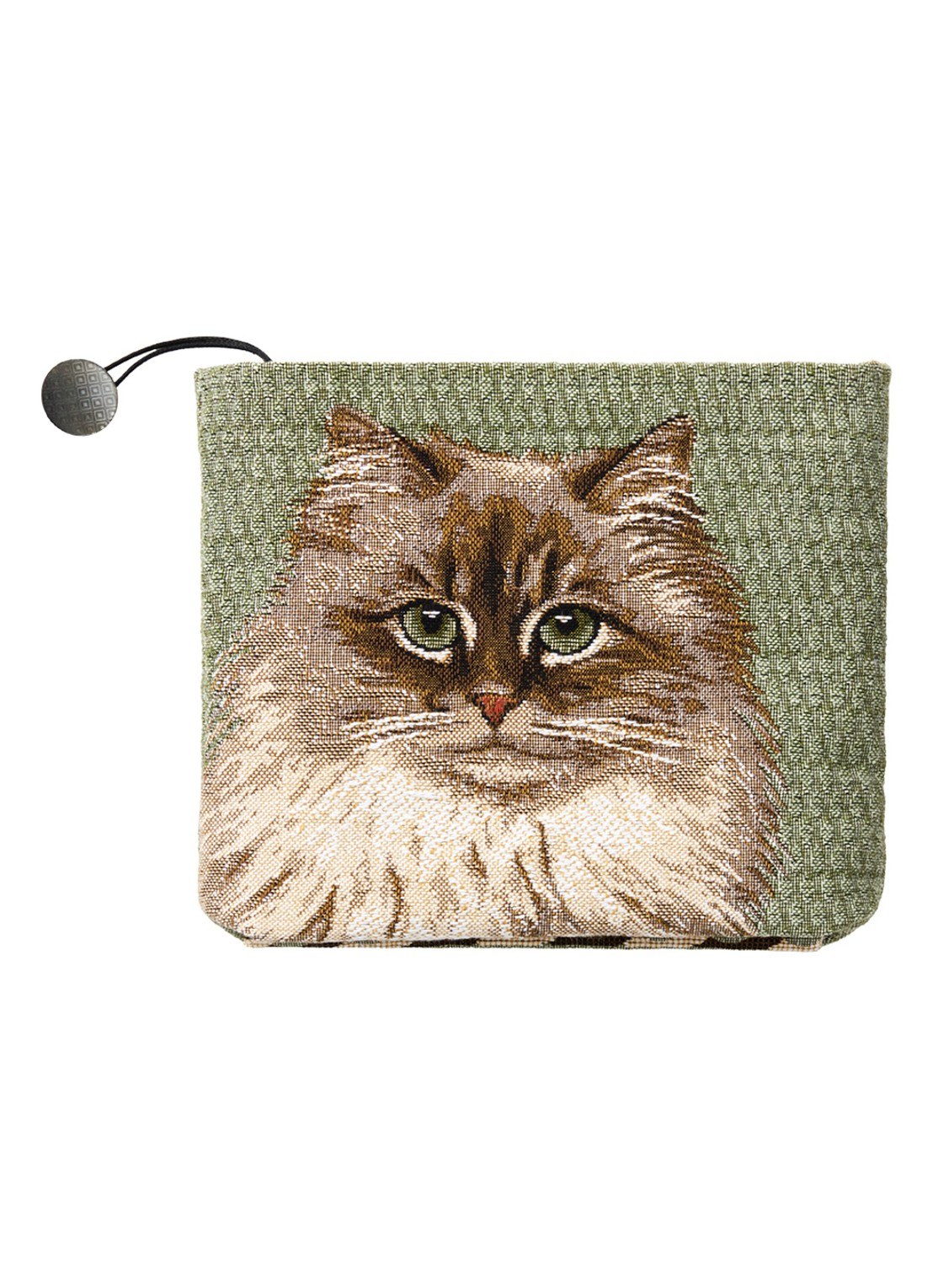 Yves Delorme Aime toilettas met print - voorkant groen