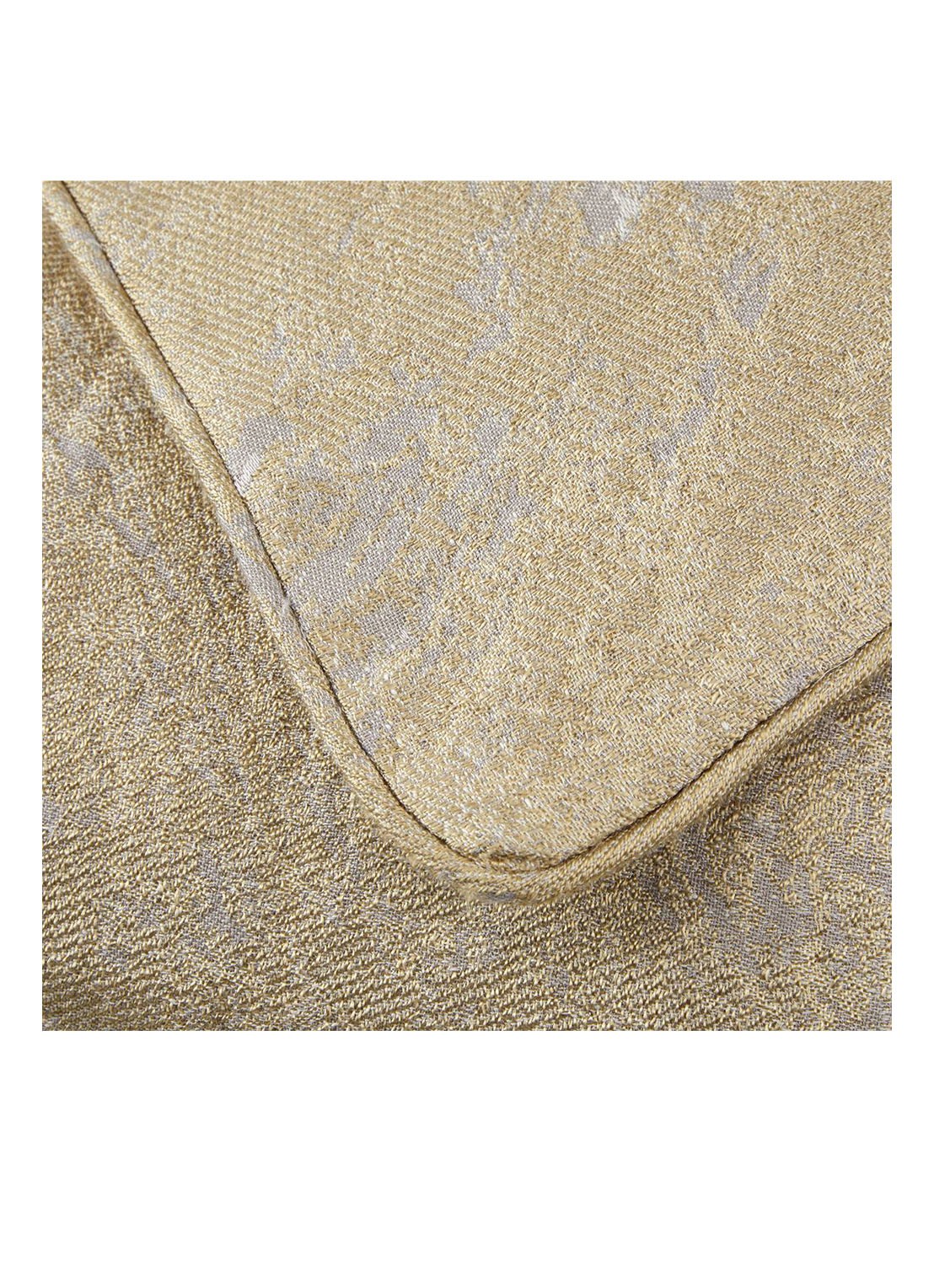Yves Delorme Allure bedsprei 80 x 220 cm - detail creme