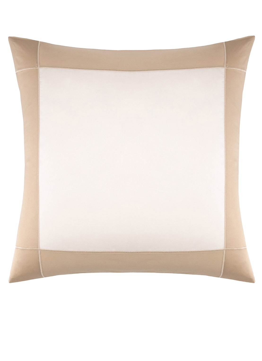 Yves Delorme Apollon kussensloop 120TC - voorkant 6 beige