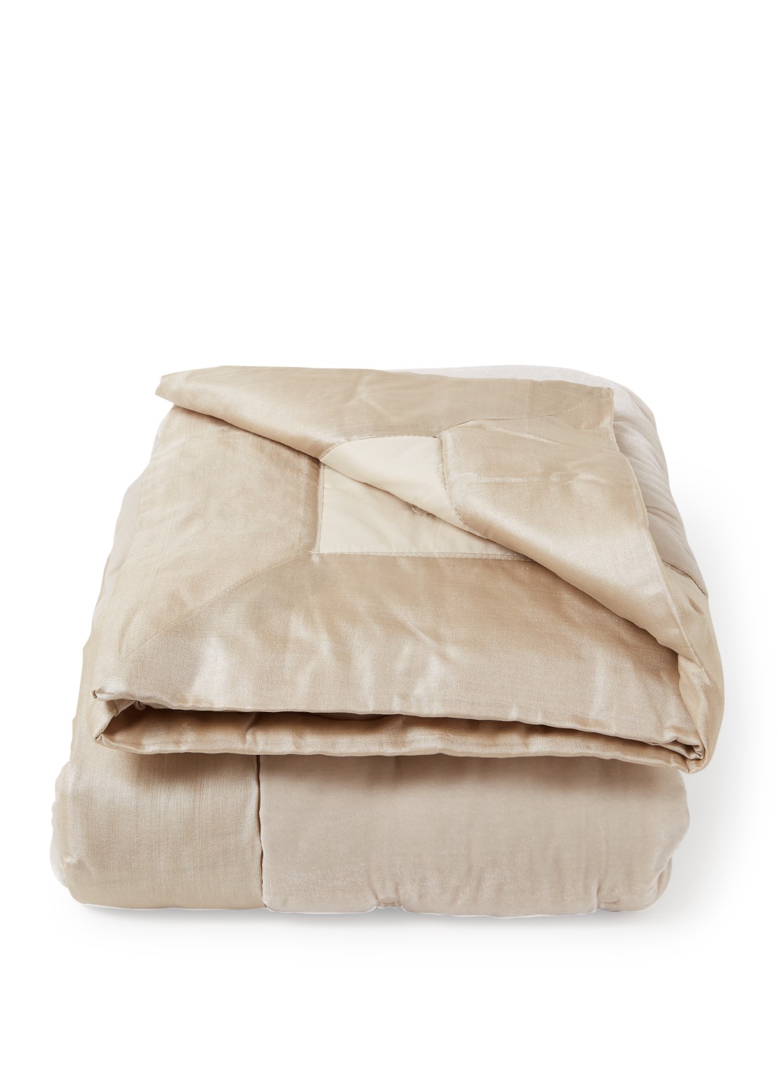 Yves Delorme Cocon bedsprei 260 x 240 cm - voorkant gebroken wit