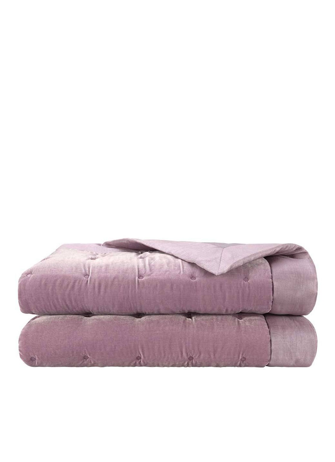Yves Delorme Cocon bedsprei 260 x 240 cm - voorkant lila