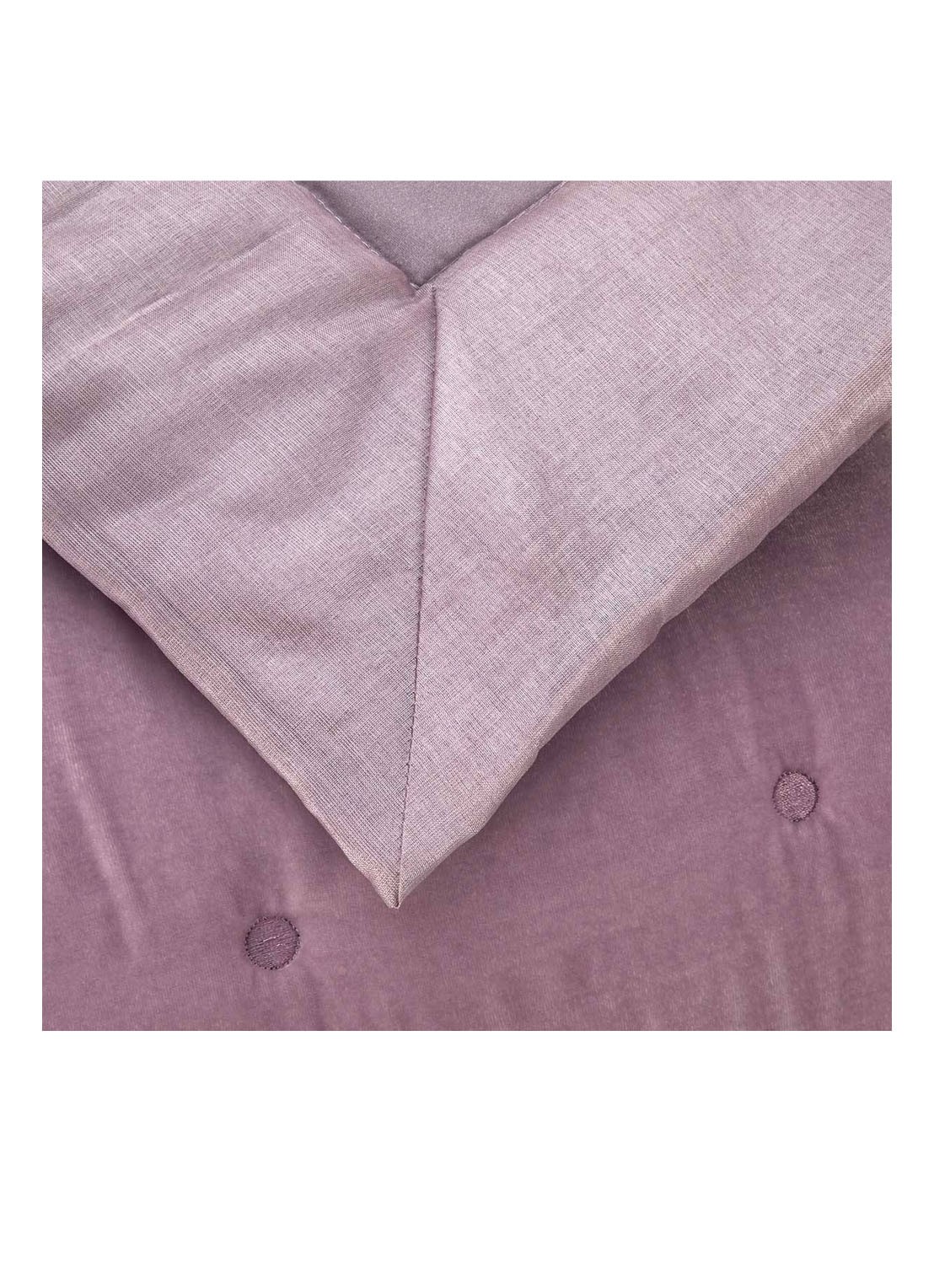 Yves Delorme Cocon bedsprei 260 x 240 cm - voorkant 2 lila