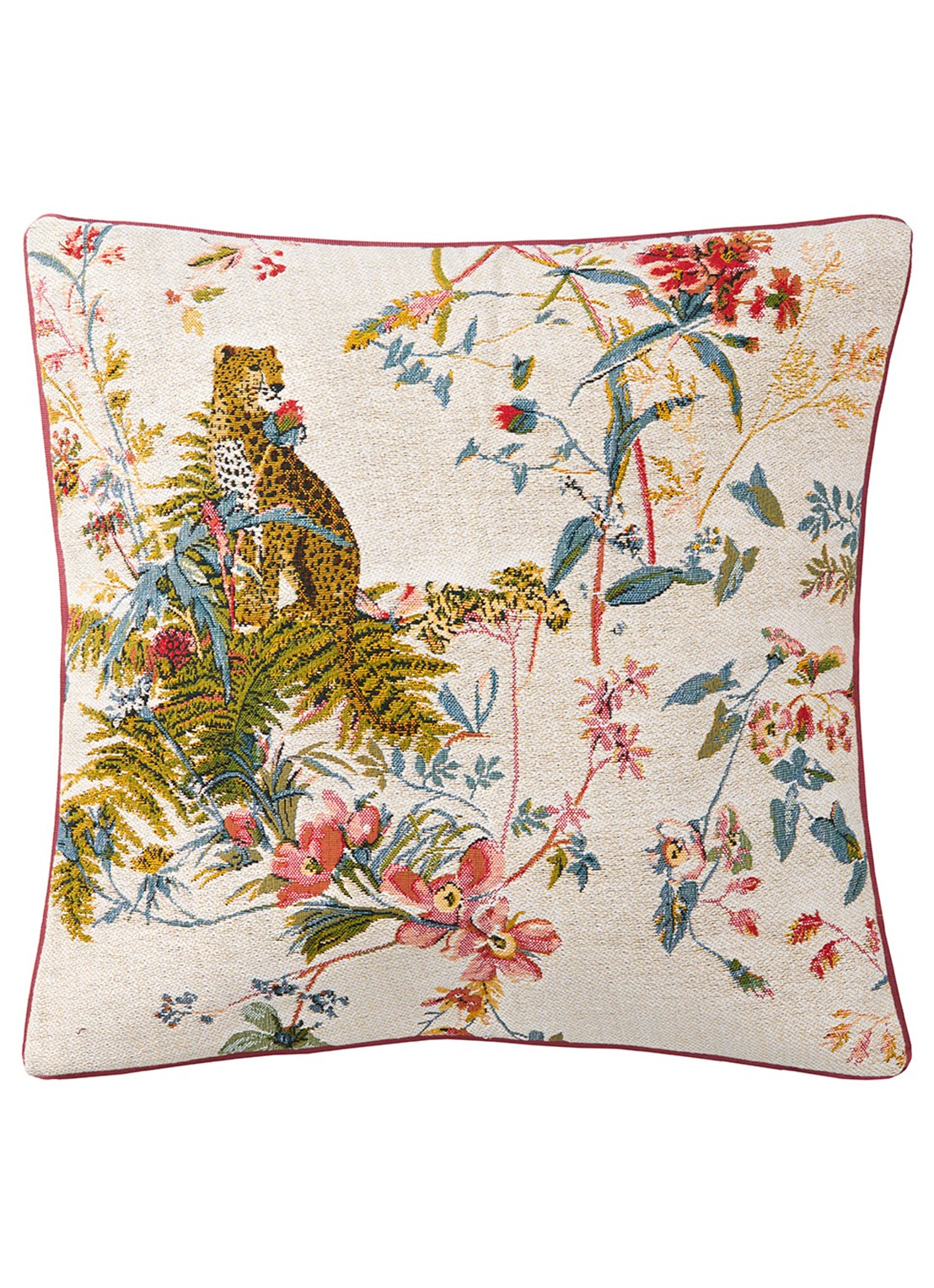 Yves Delorme Contes sierkussenhoes 45 x 45 cm - voorkant beige