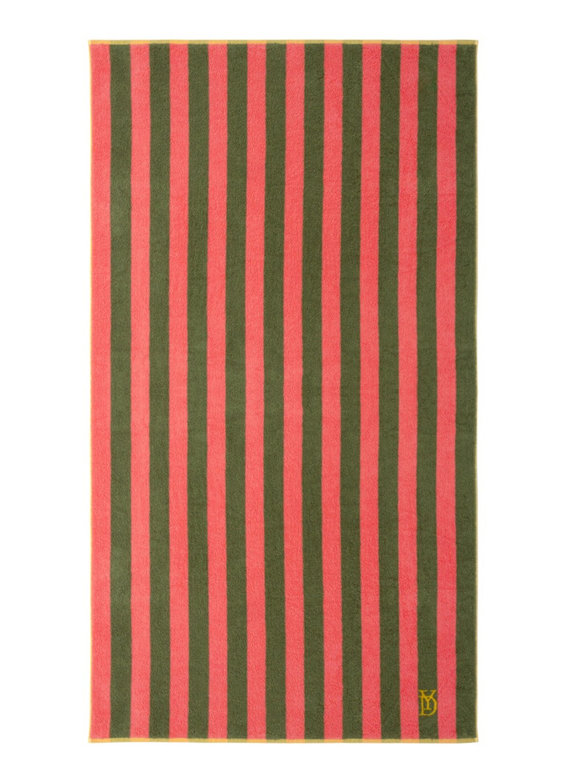 Yves Delorme Corail strandlaken - 90 x 160 cm - voorkant bruin