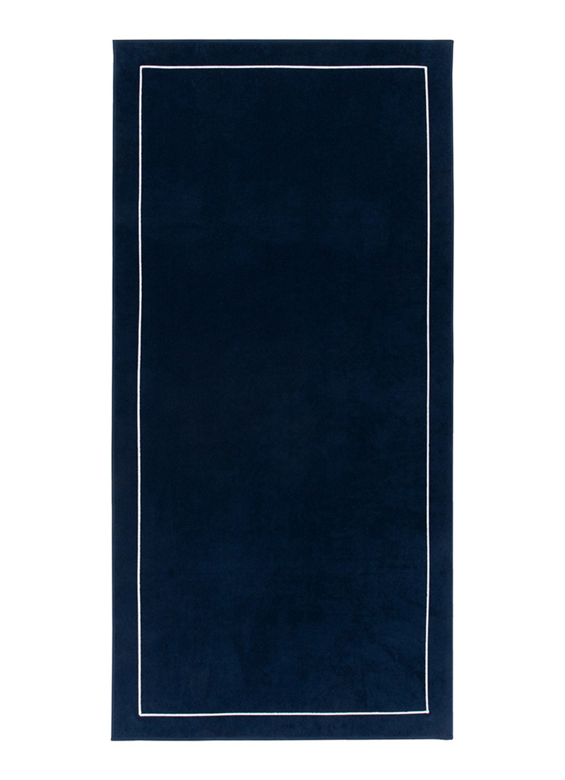 Yves Delorme Croisiere strandlaken  - 480 gr/m2 - 92 x 200 cm - voorkant 5 blauw