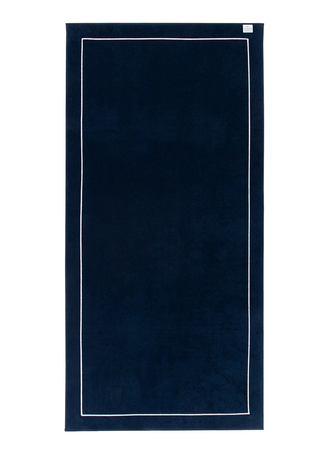 Yves Delorme Croisiere strandlaken  - 480 gr/m2 - 92 x 200 cm - voorkant 6 blauw