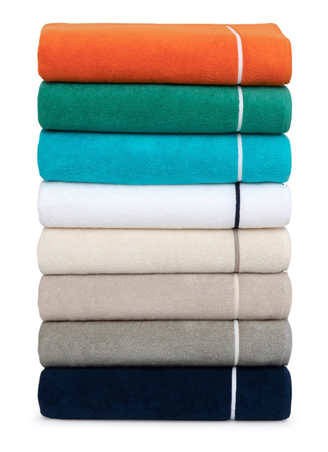 Yves Delorme Croisiere strandlaken  - 480 gr/m2 - 92 x 200 cm - detail 5 creme