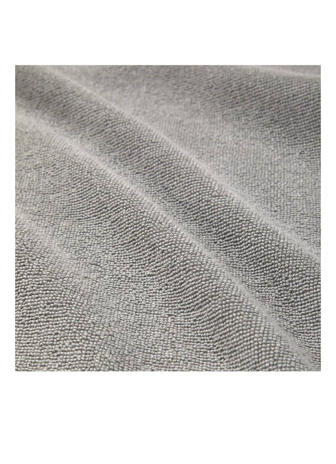 Yves Delorme Croisiere strandlaken  - 480 gr/m2 - 92 x 200 cm - voorkant 3 lichtgrijs