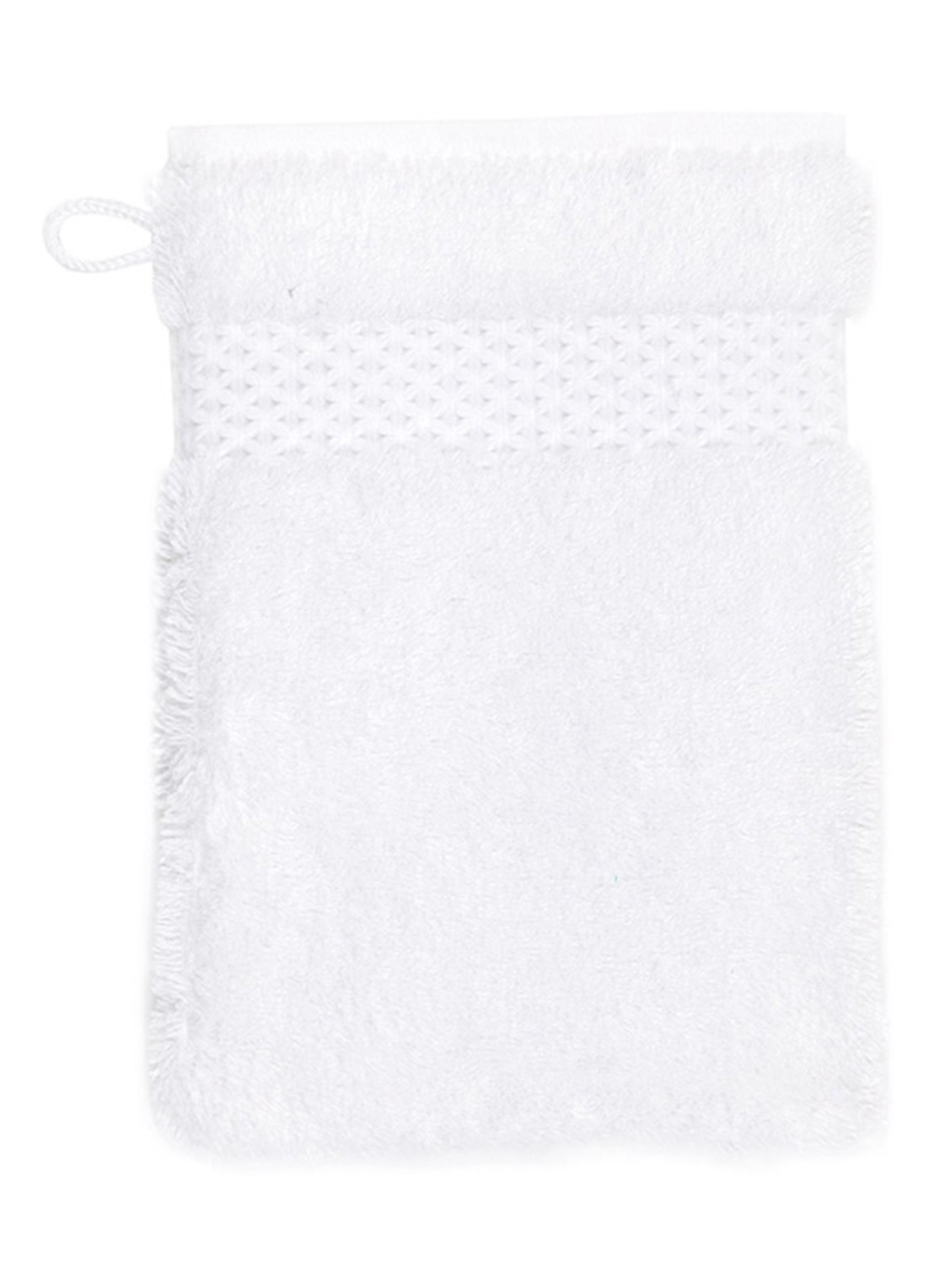 Yves Delorme Etoile badhanddoek - 700 gr/m2 - 55 x 100 cm - voorkant 2 wit