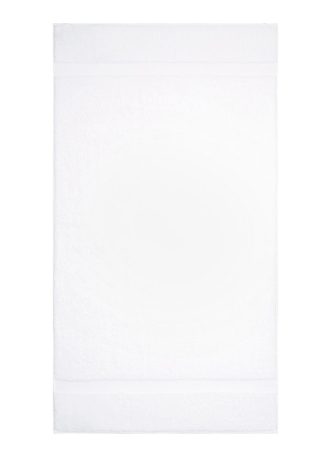 Yves Delorme Etoile badhanddoek - 700 gr/m2 - 55 x 100 cm - voorkant 3 wit
