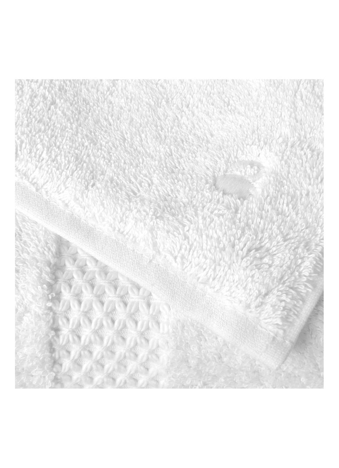 Yves Delorme Etoile badhanddoek - 700 gr/m2 - 55 x 100 cm - detail 5 wit