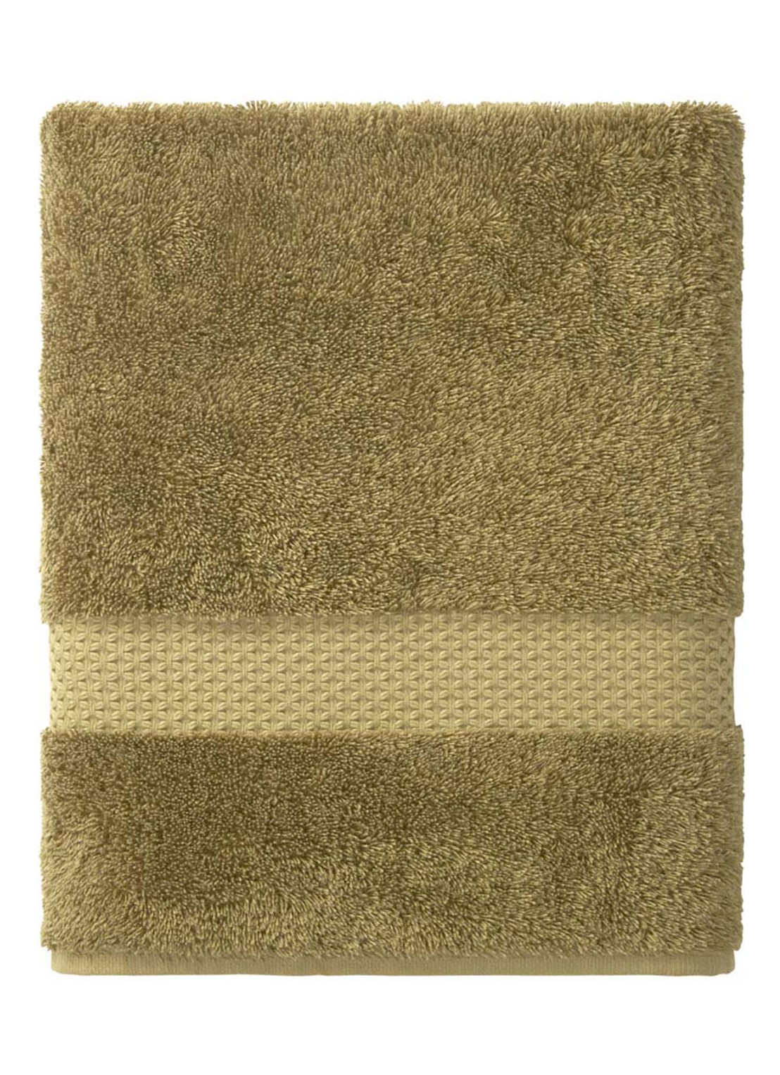 Yves Delorme Etoile badhanddoek - 700 gr/m2 - 55 x 100 cm - detail 2 brons