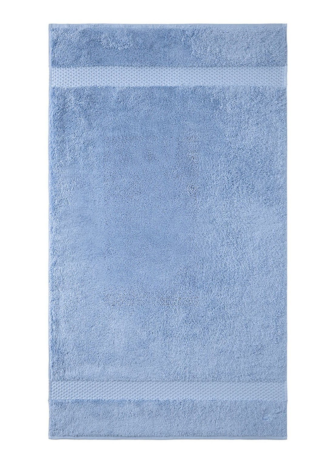Yves Delorme Etoile badhanddoek - 700 gr/m2 - 55 x 100 cm - voorkant blauw