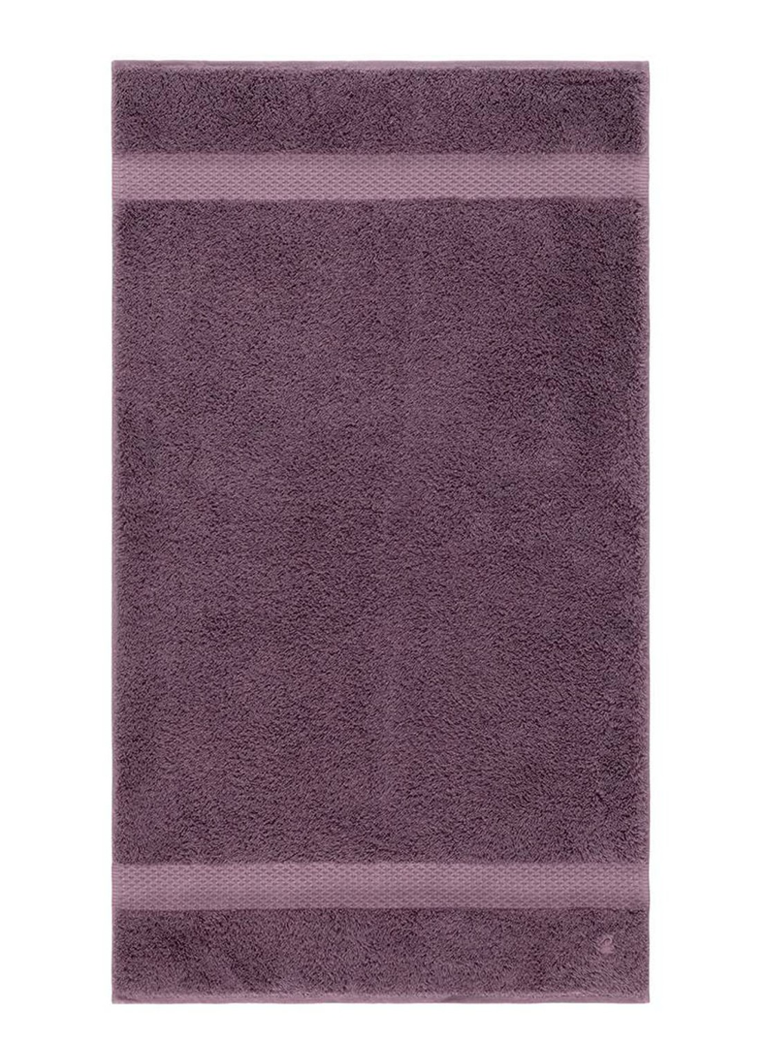 Yves Delorme Etoile badhanddoek - 700 gr/m2 - 55 x 100 cm - voorkant 3 paars