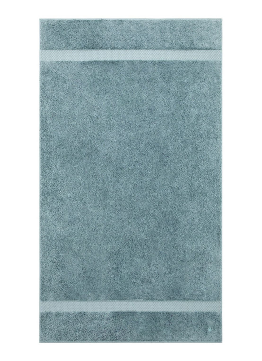 Yves Delorme Etoile badlaken - 700 gr/m2 - 92 x 160 cm - voorkant staalblauw