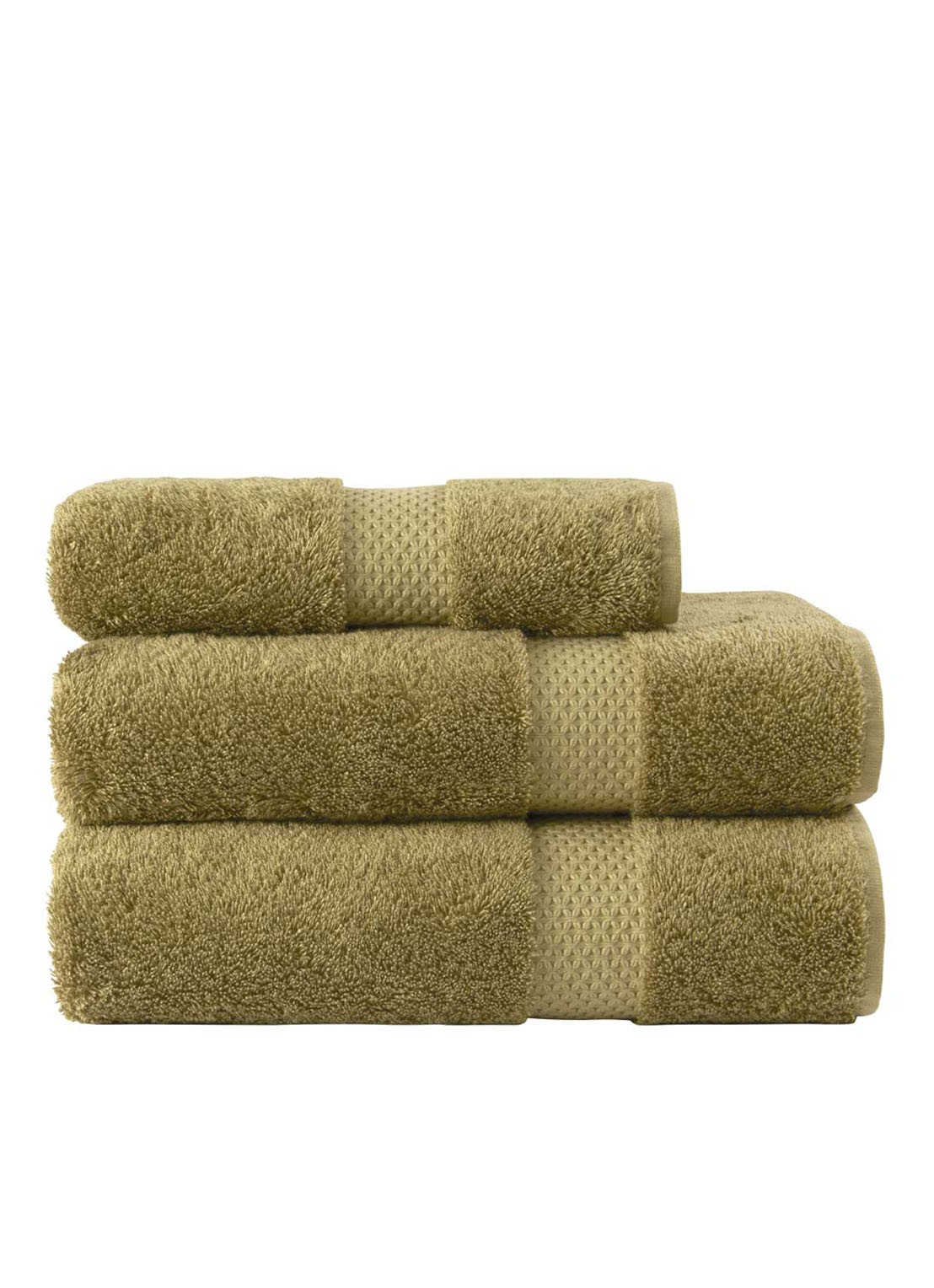 Yves Delorme Etoile badlaken - 700 gr/m2 - 92 x 160 cm - voorkant 3 brons