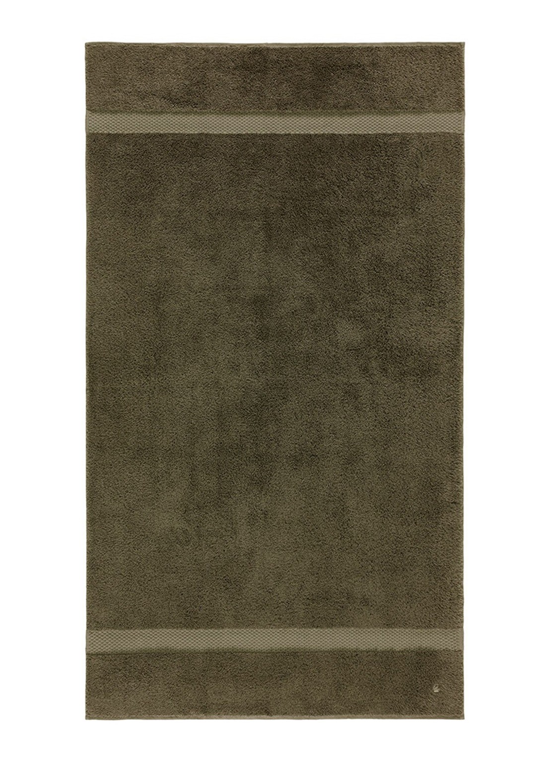 Yves Delorme Etoile badlaken - 700 gr/m2 - 92 x 160 cm - voorkant 3 khaki
