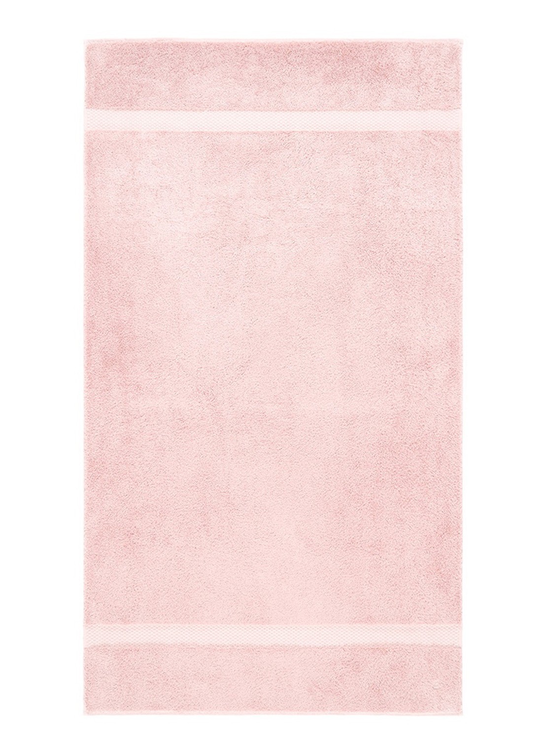 Yves Delorme Etoile badlaken - 700 gr/m2 - 92 x 160 cm - voorkant lichtroze