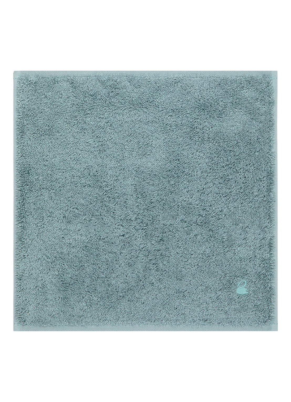 Yves Delorme Etoile gastendoek - 700 g/m² - 33 x 33 cm - voorkant staalblauw