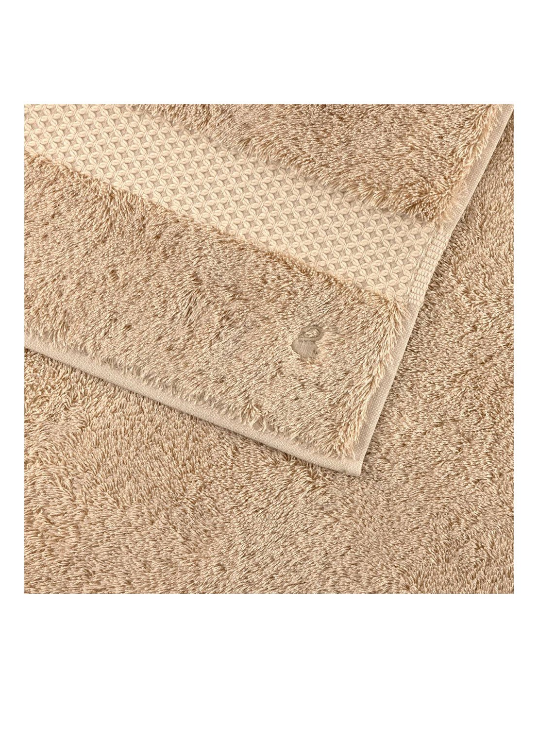 Yves Delorme Etoile gastendoek - 700 g/m² - 33 x 33 cm - achterkant beige