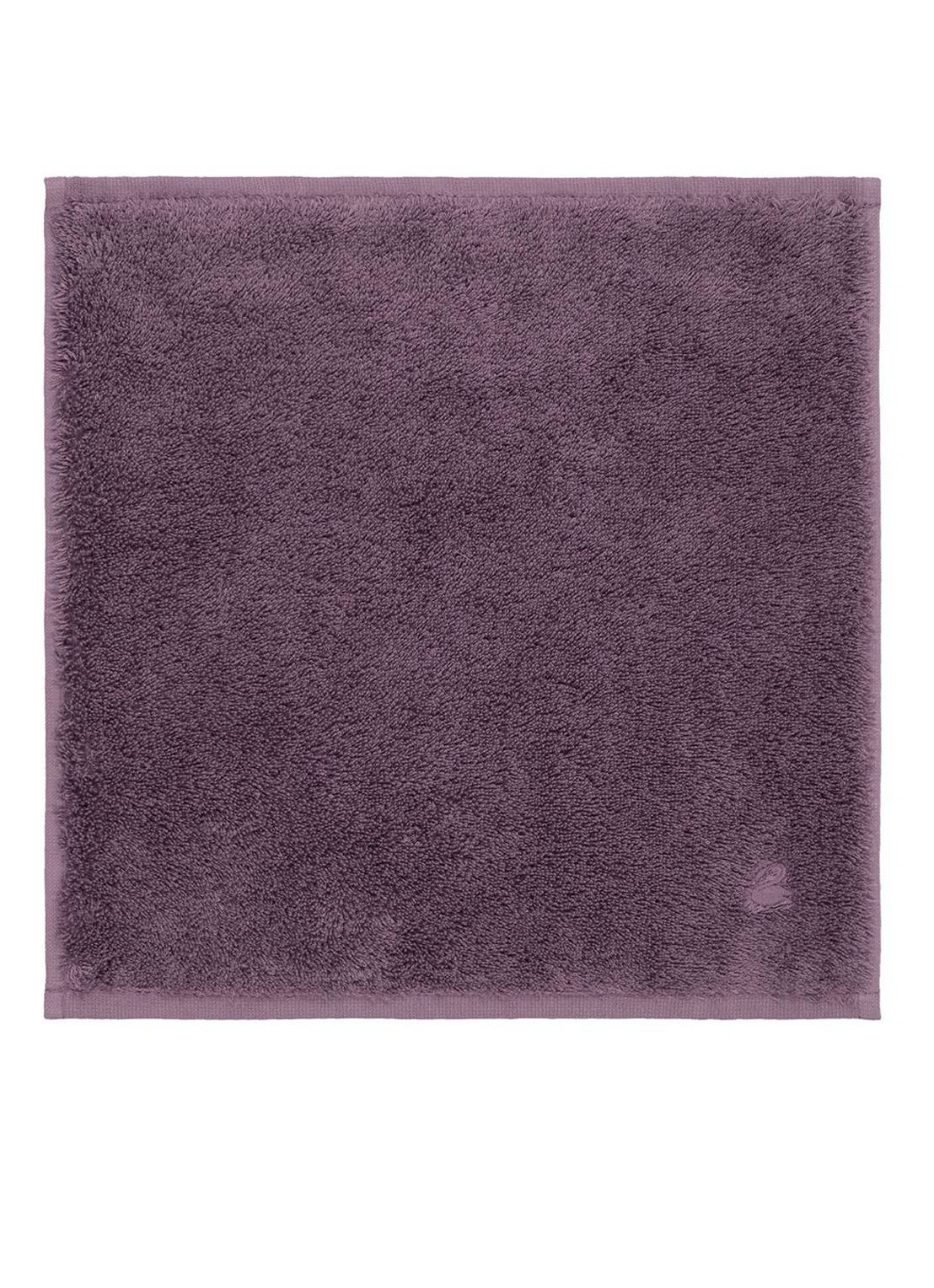 Yves Delorme Etoile gastendoek - 700 g/m² - 33 x 33 cm - voorkant 3 paars