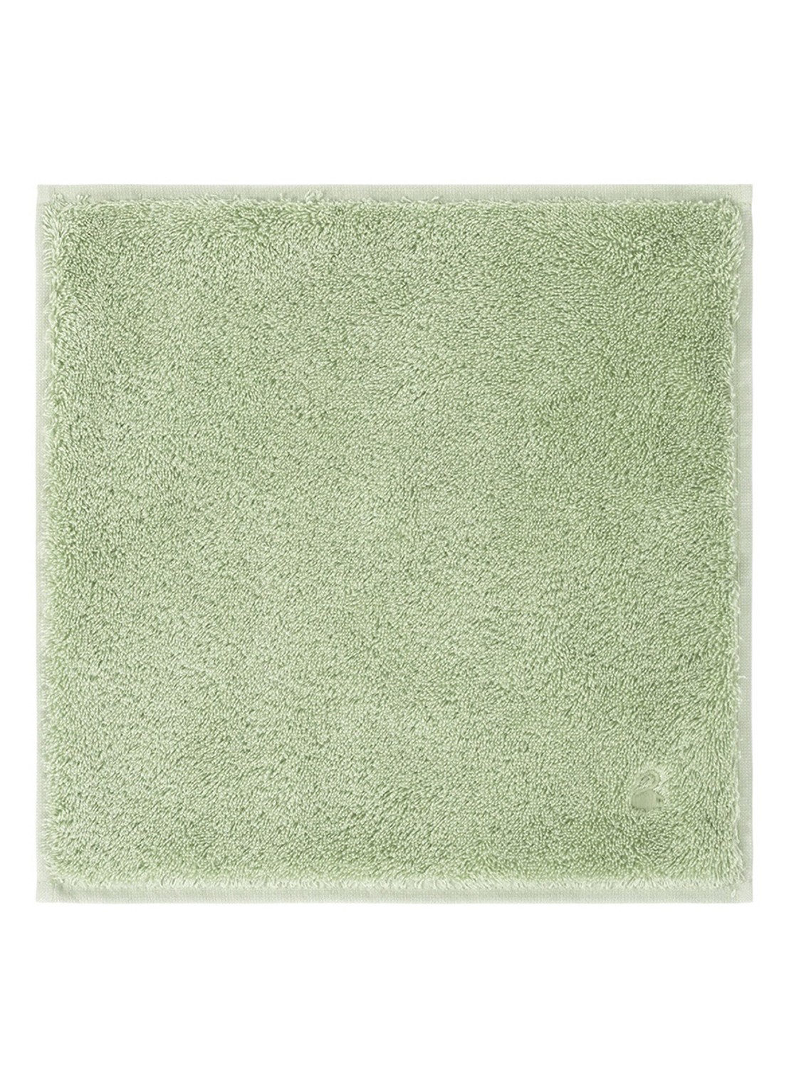 Yves Delorme Etoile gastendoek - 700 g/m² - 33 x 33 cm - voorkant 3 lindegroen