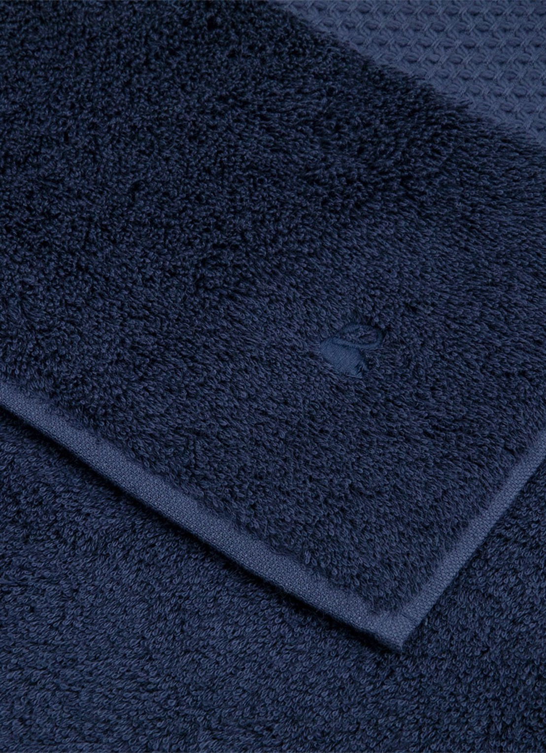 Yves Delorme Etoile gastendoek - 700 gr/m2 - 45 x 70 cm - voorkant 2 blauw
