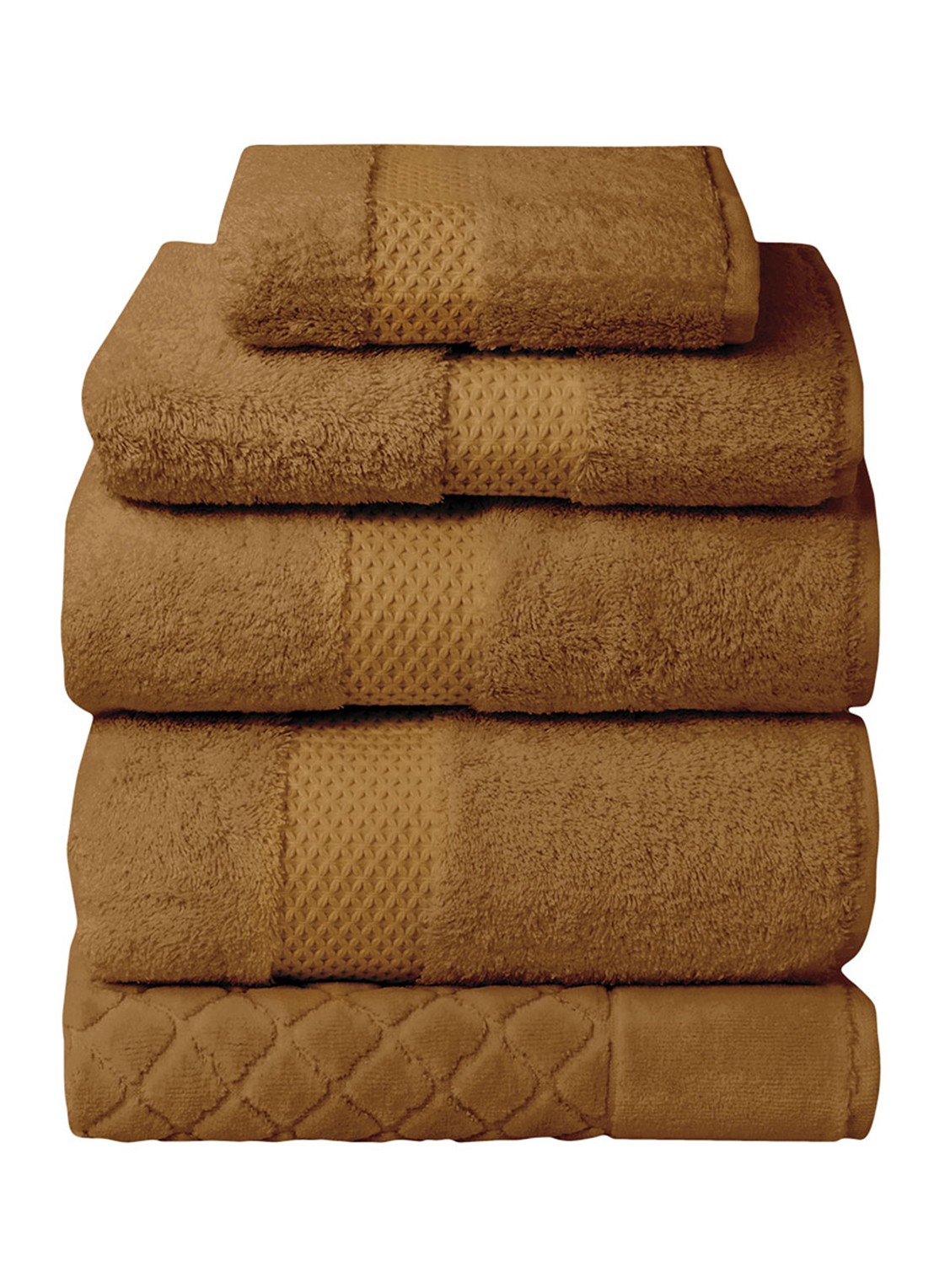Yves Delorme Etoile gastendoek - 700 gr/m2 - 45 x 70 cm - voorkant goud