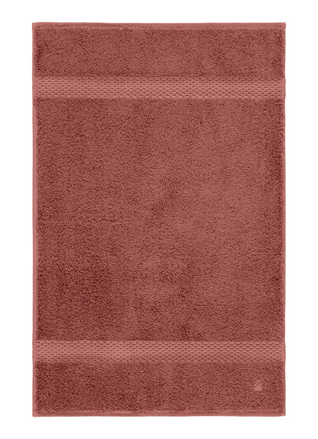 Yves Delorme Etoile gastendoek - 700 gr/m2 - 45 x 70 cm - voorkant oudroze