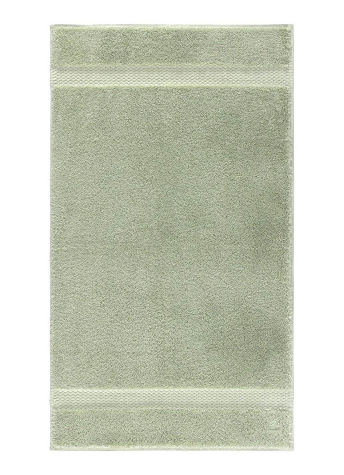 Yves Delorme Etoile gastendoek - 700 gr/m2 - 45 x 70 cm - voorkant 2 lindegroen
