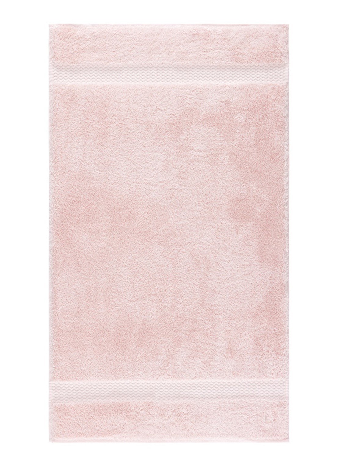 Yves Delorme Etoile gastendoek - 700 gr/m2 - 45 x 70 cm - voorkant 3 lichtroze