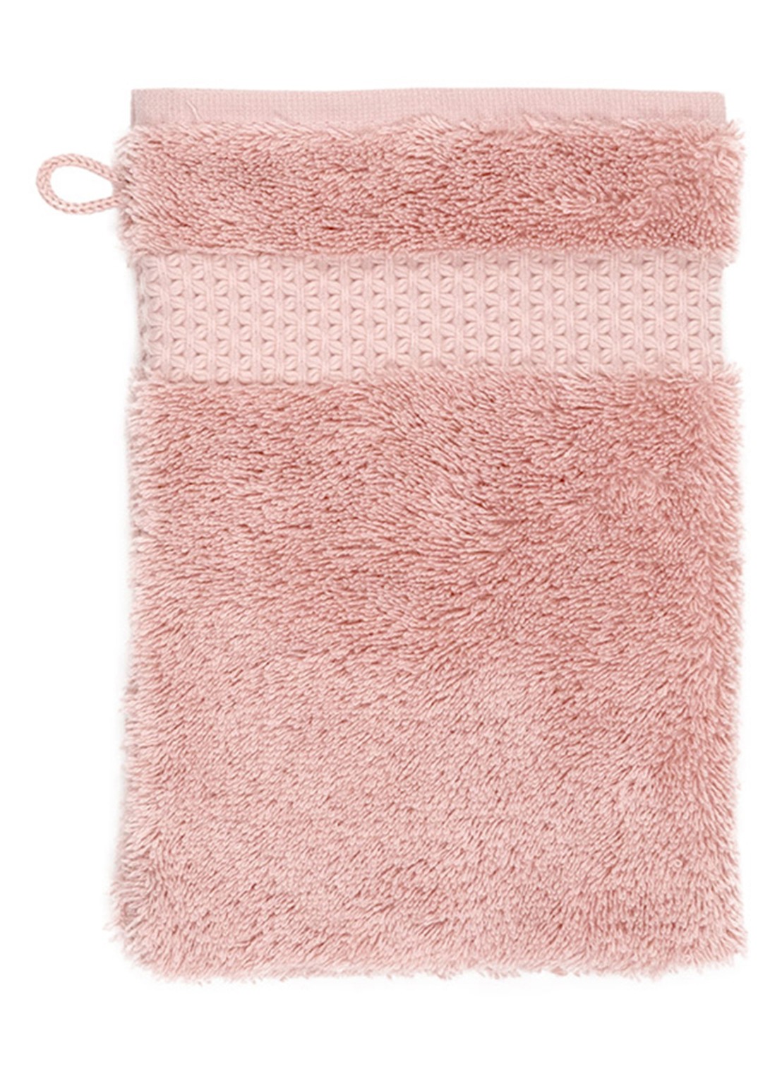 Yves Delorme Etoile washand - 700 gr/m2 - 16 x 22 cm - voorkant 3 roze