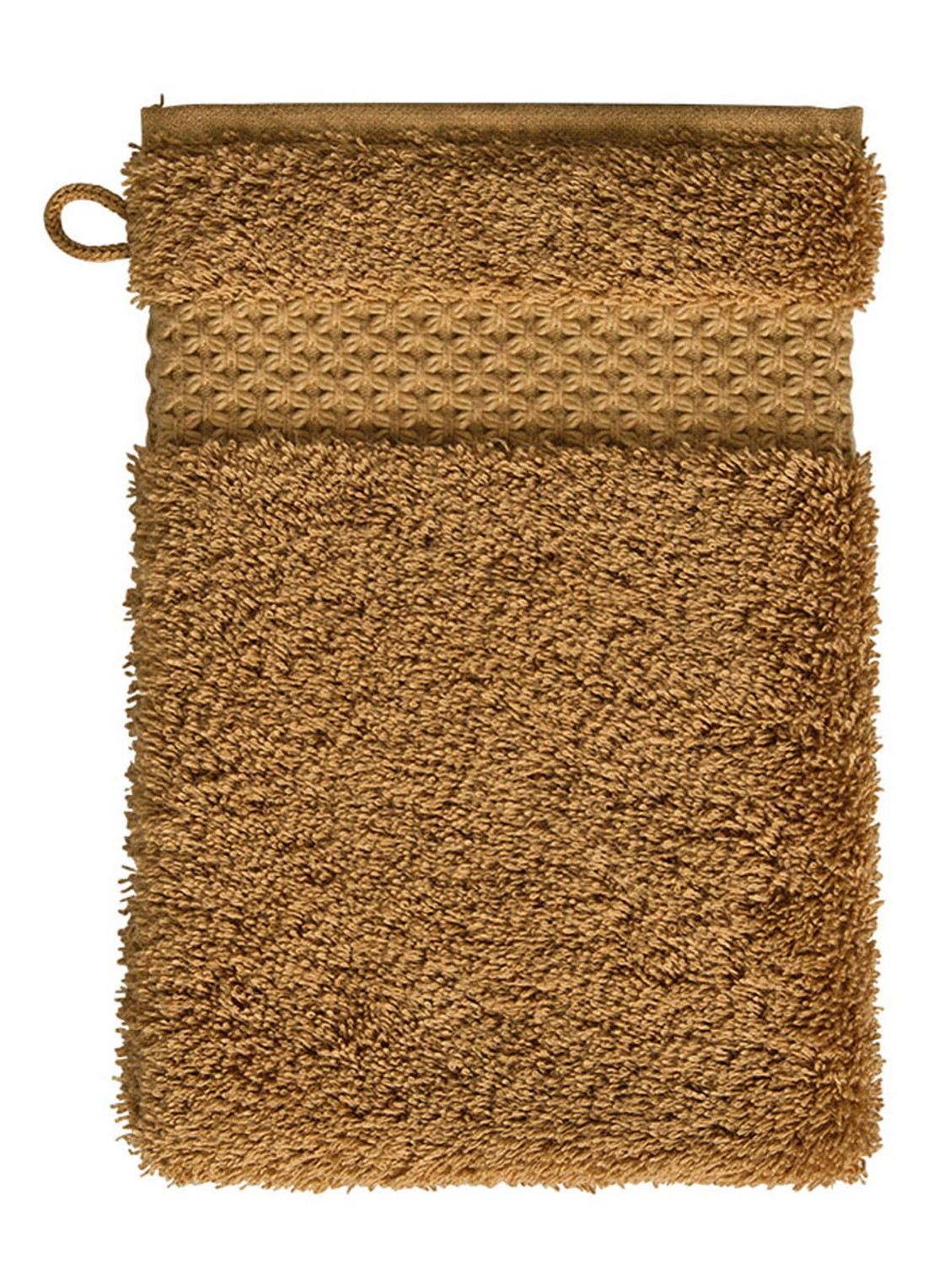 Yves Delorme Etoile washand - 700 gr/m2 - 16 x 22 cm - voorkant goud