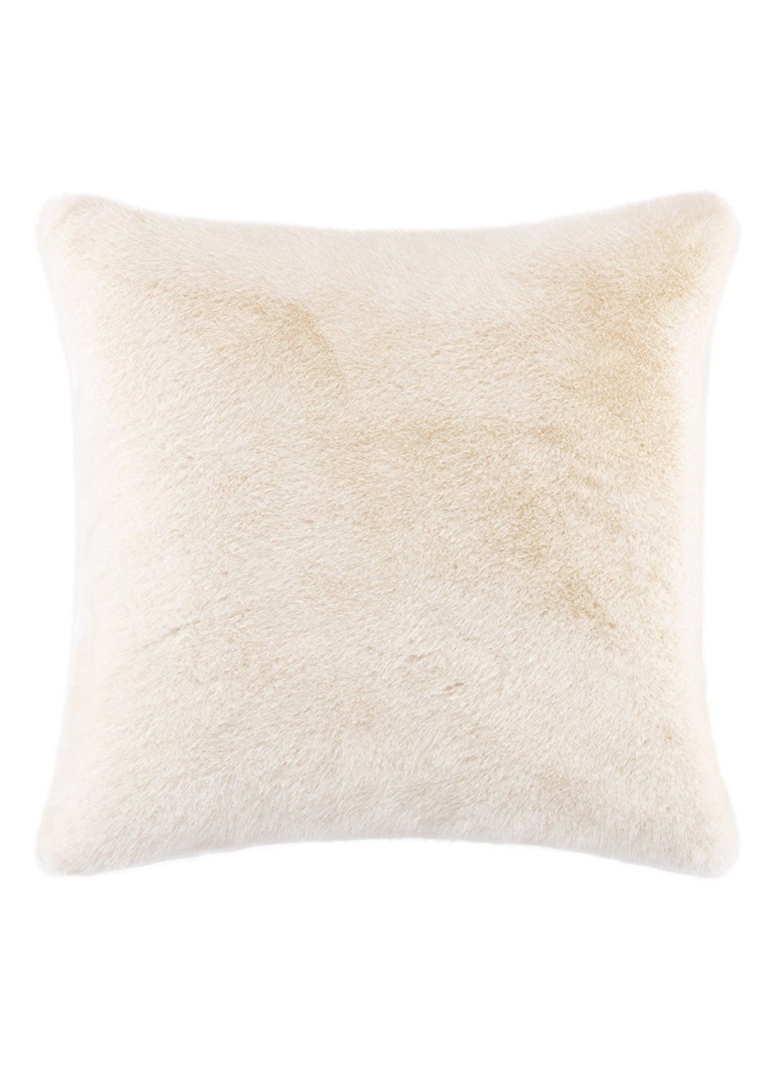 Yves Delorme Frisson sierkussenhoes 45 x 45 cm - voorkant creme