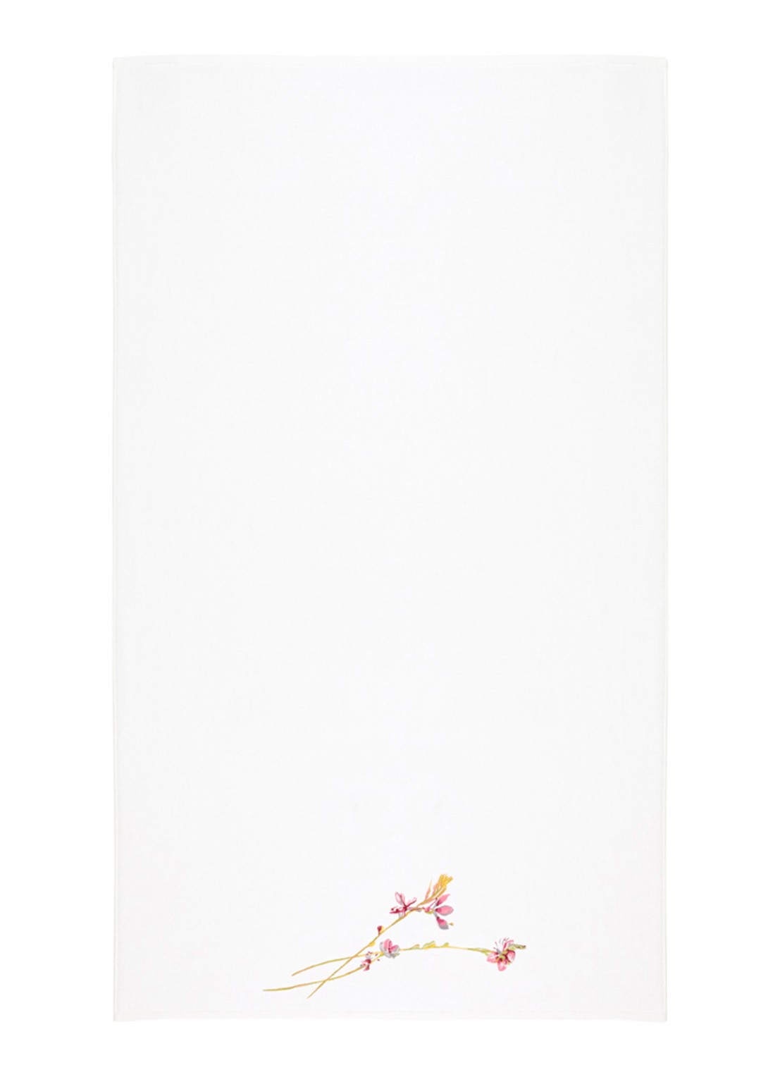Yves Delorme Gaura badlaken - 92 x 160 cm - voorkant wit