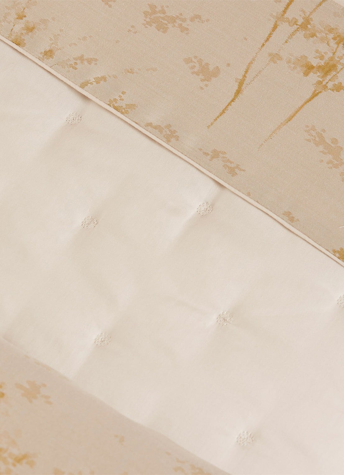 Yves Delorme Légende laken van  katoensatijn 120TC - voorkant 3 beige