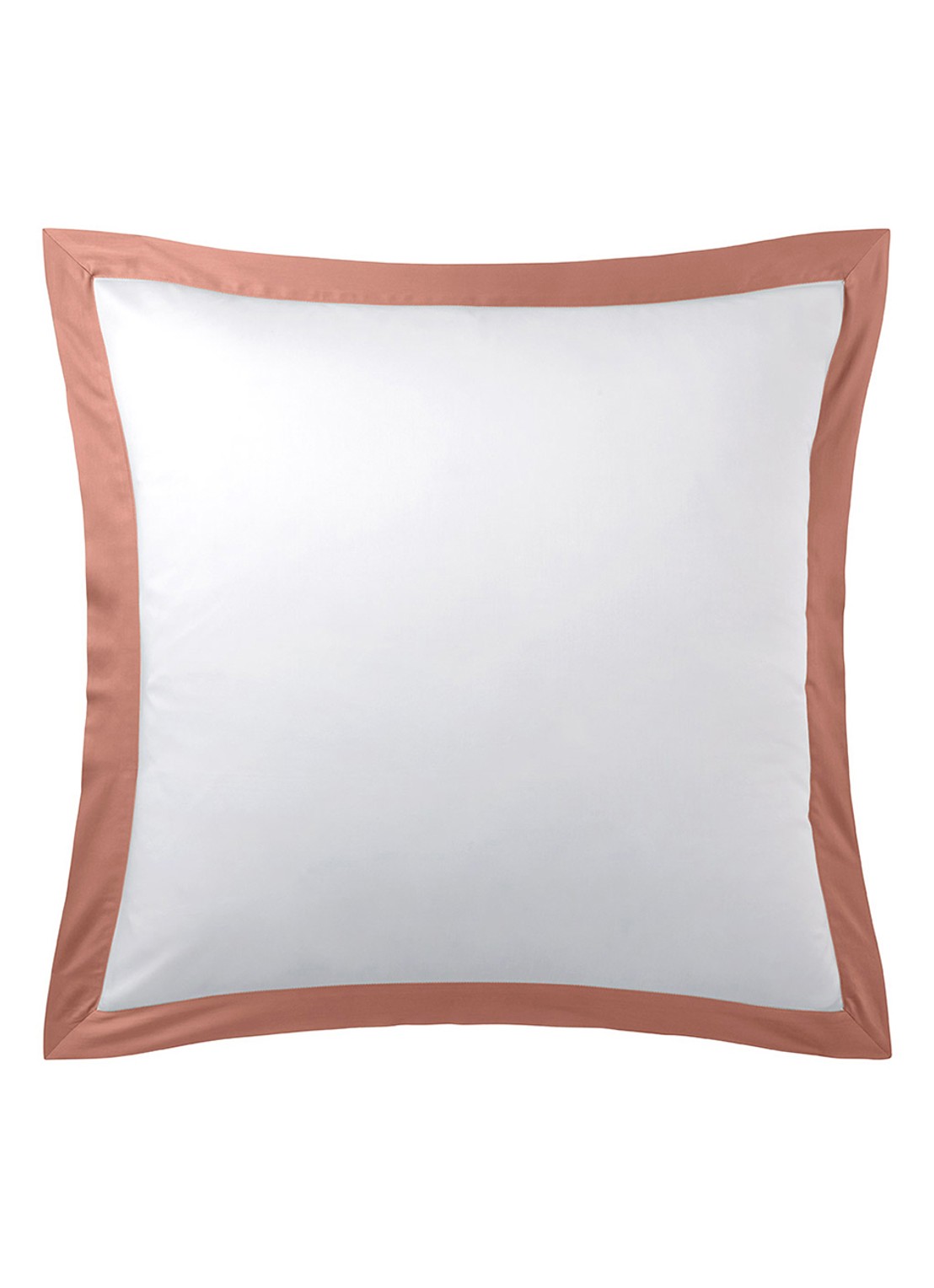 Yves Delorme Linea kussensloop 120TC - voorkant oudroze