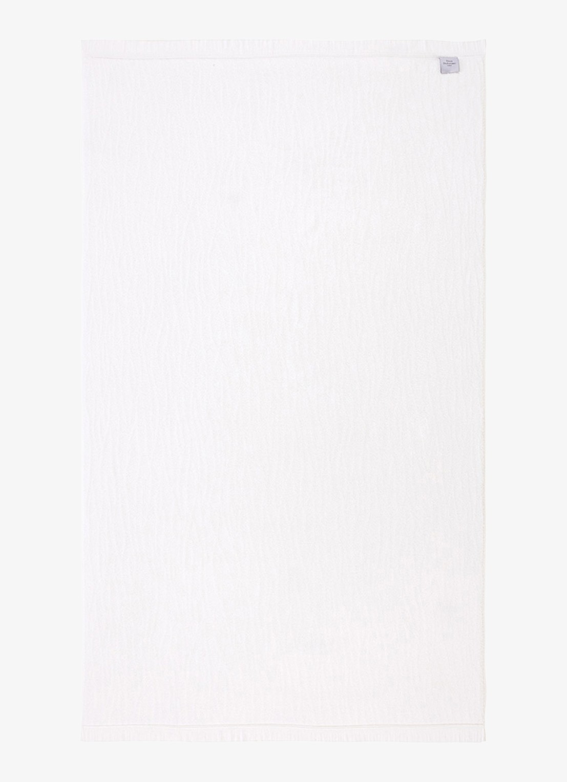 Yves Delorme Luciole badhanddoek - 530 gr/m2 - 90 x 150 cm - voorkant 5 wit
