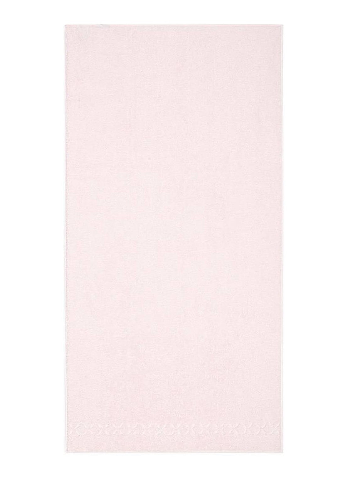 Yves Delorme Nature Amande badlaken - 550 gr/m2 - 70 x 140 cm - voorkant 5 lichtroze