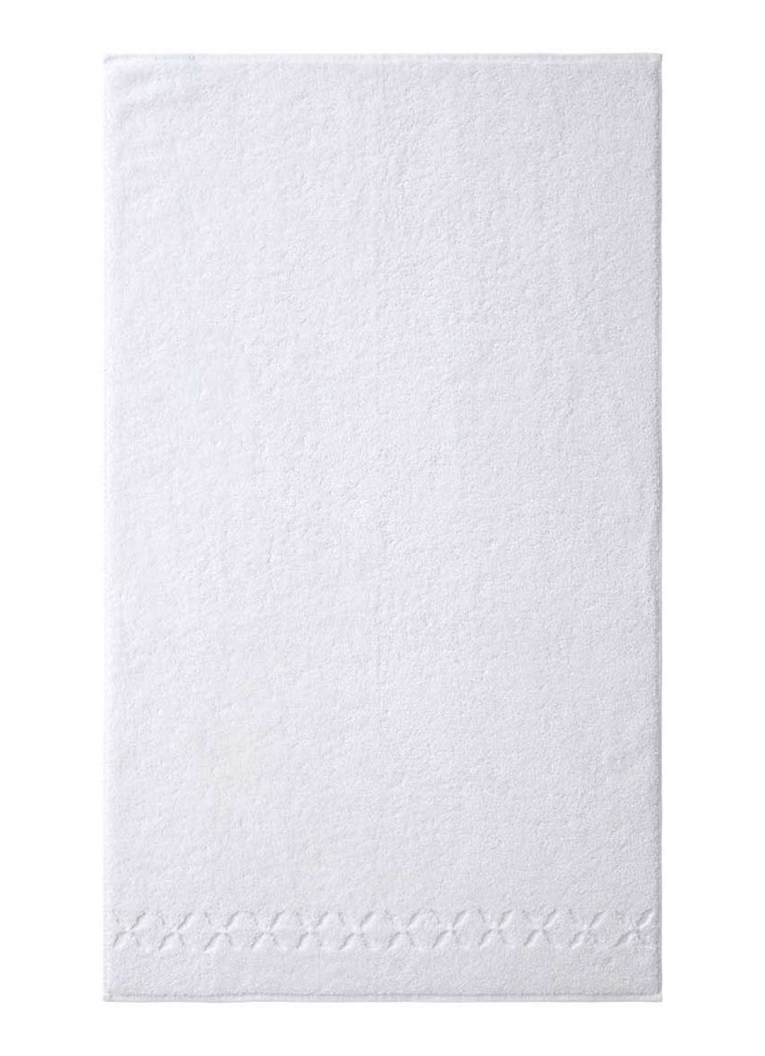 Yves Delorme Nature Amande badlaken - 550 gr/m2 - 90 x 160 cm  - voorkant 4 wit