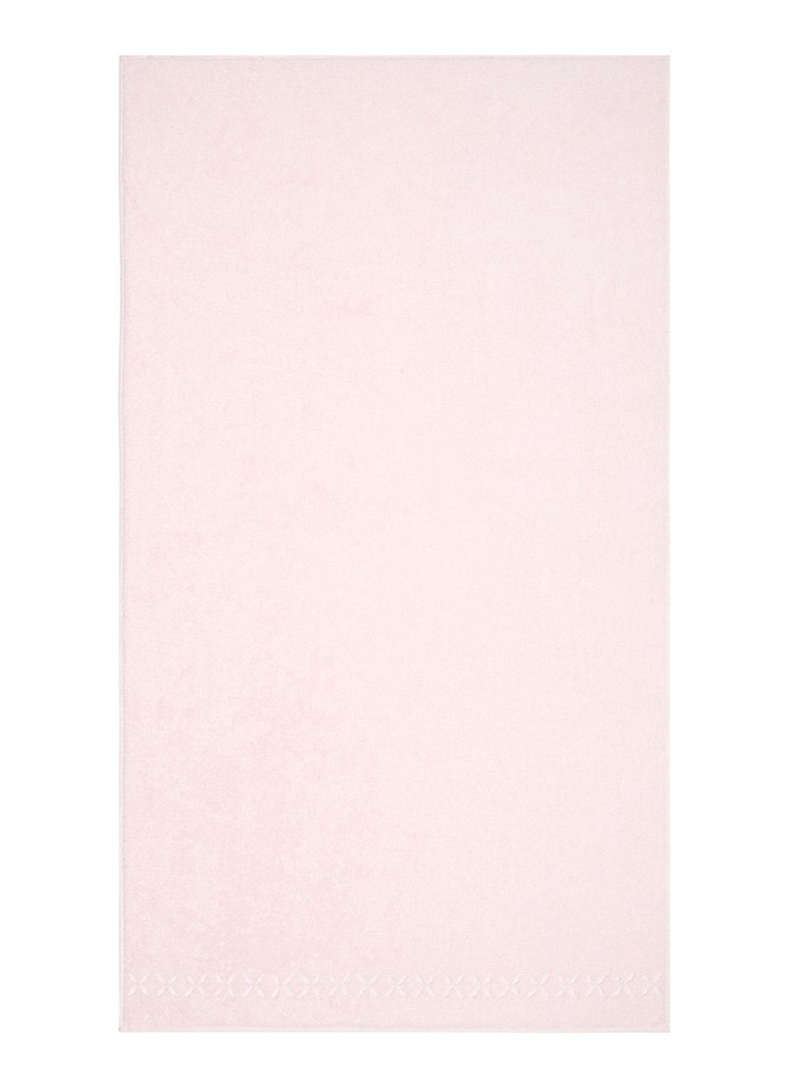 Yves Delorme Nature Amande badlaken - 550 gr/m2 - 90 x 160 cm  - voorkant lichtroze