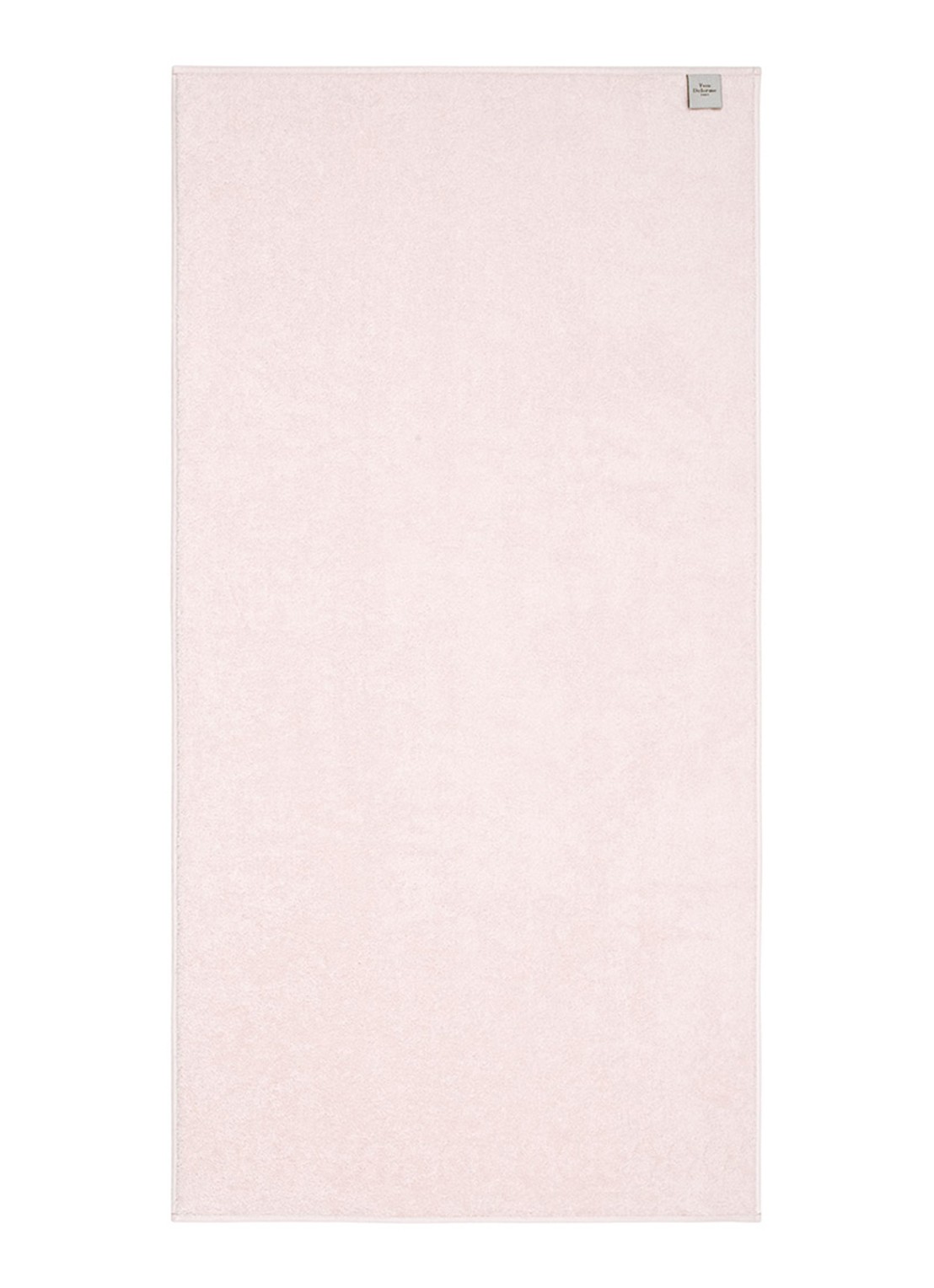 Yves Delorme Nature Amande badlaken - 550 gr/m2 - 90 x 160 cm  - voorkant 2 lichtroze