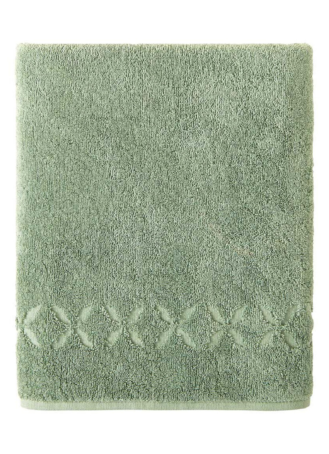 Yves Delorme Nature Amande gastendoek - 550 gr/m2 - detail 4 groen