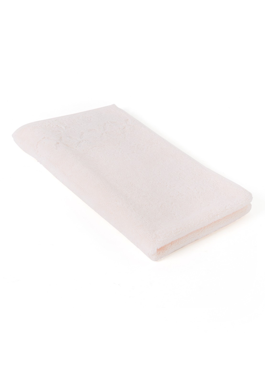 Yves Delorme Nature Amande gastendoek - 550 gr/m2 - voorkant 2 lichtroze